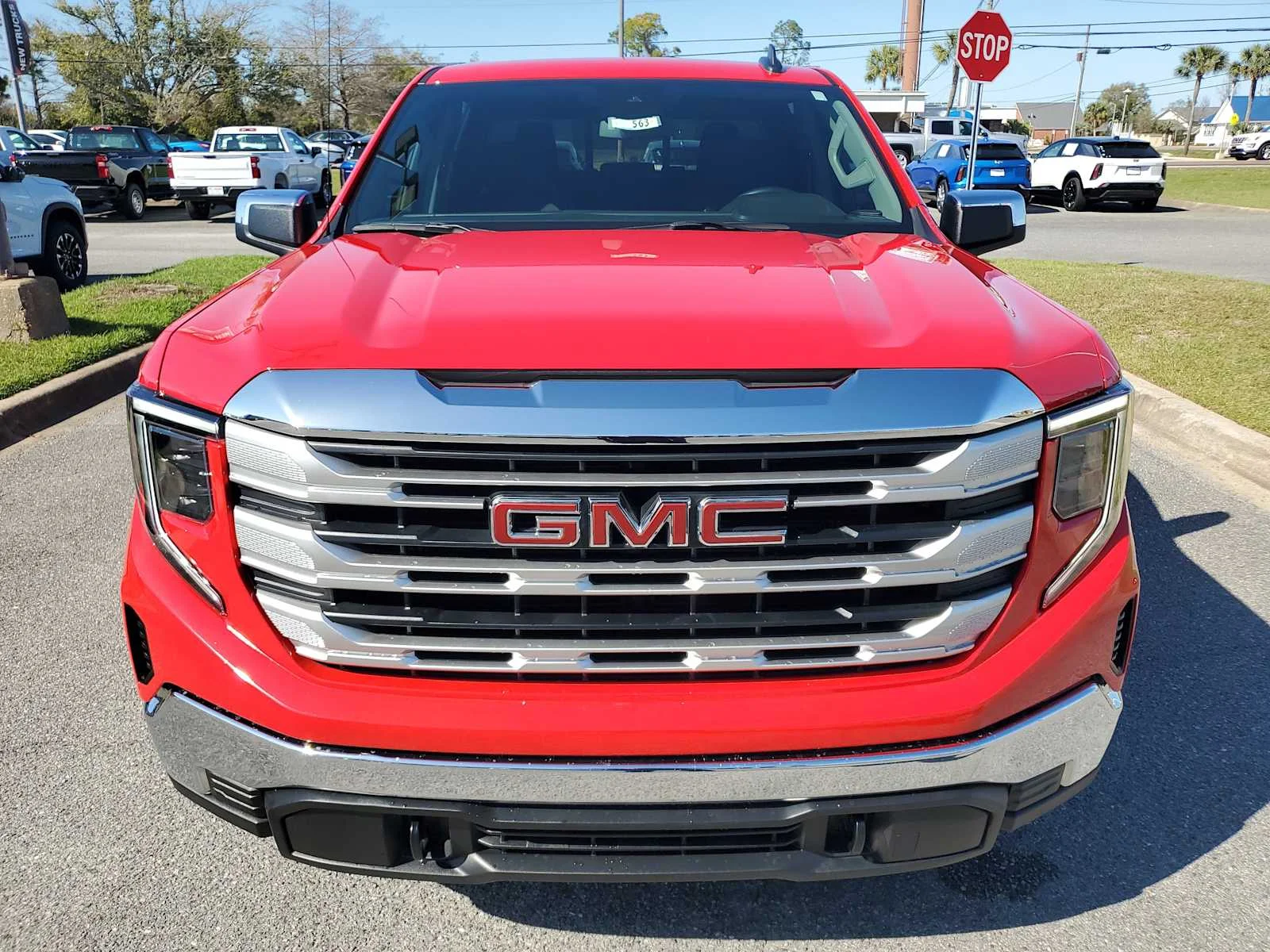 New 2025 Cardinal Red GMC SLE image 10