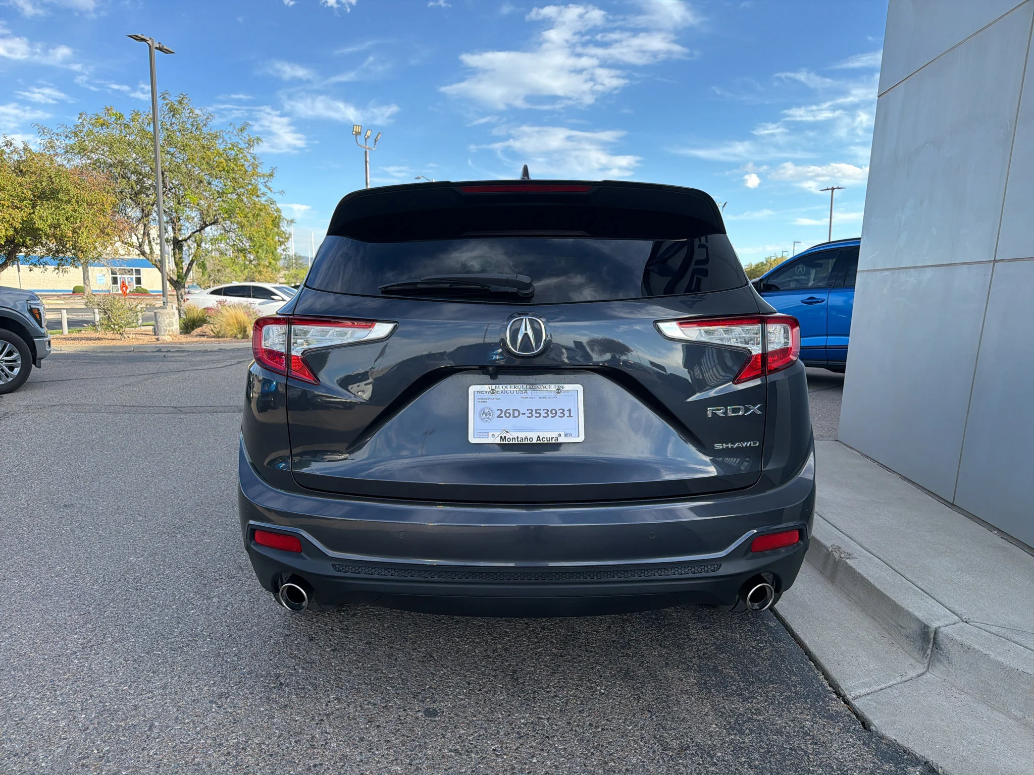 Certified Used 2021 Gunmetal Metallic Acura SH-AWD with Technology Package image 7