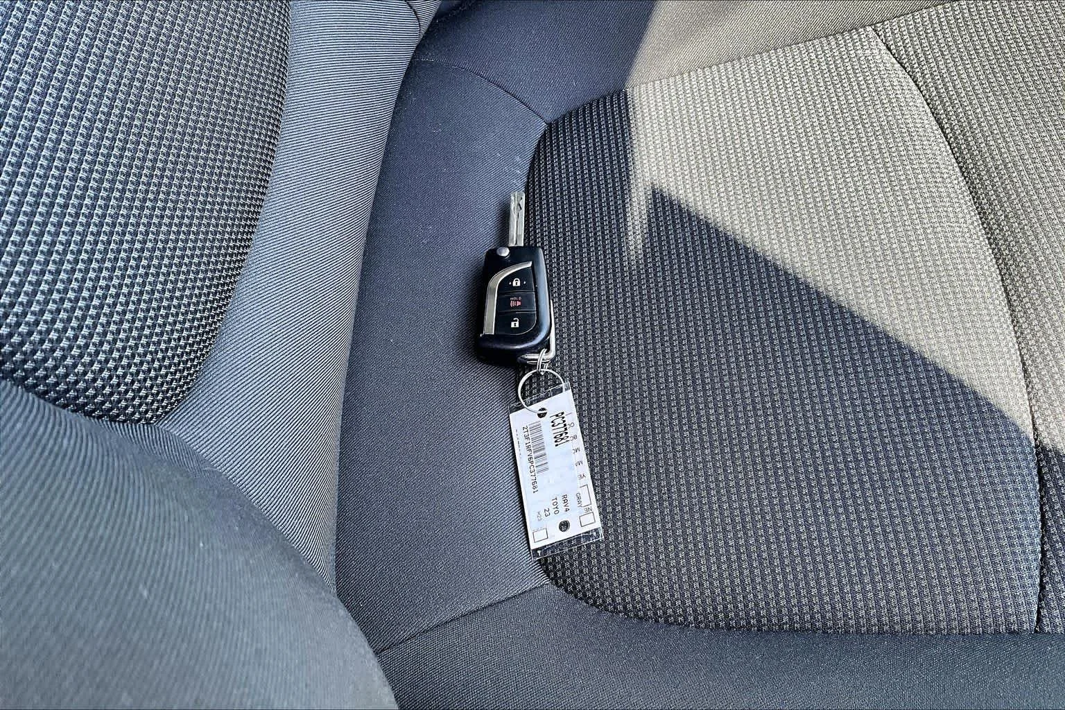 Used 2023 Magnetic Gray Metallic Toyota LE image 15
