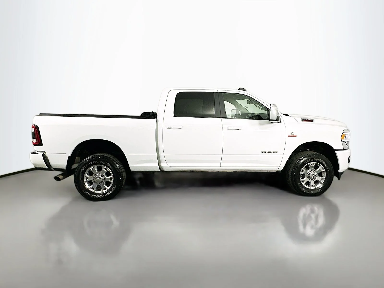 Used 2024 Bright White Clearcoat Ram Laramie image 9