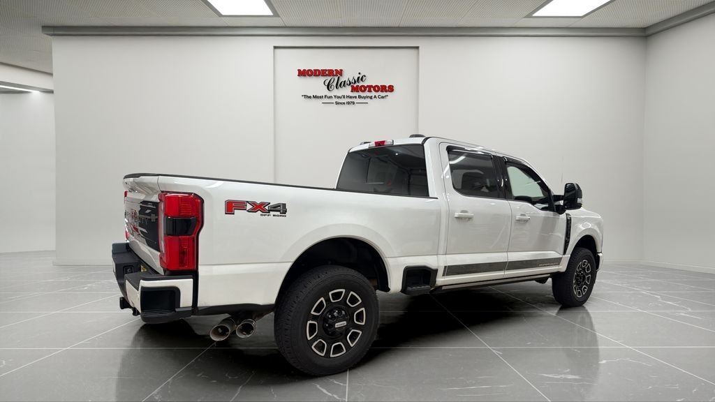 Used 2025 White Ford Platinum image 5