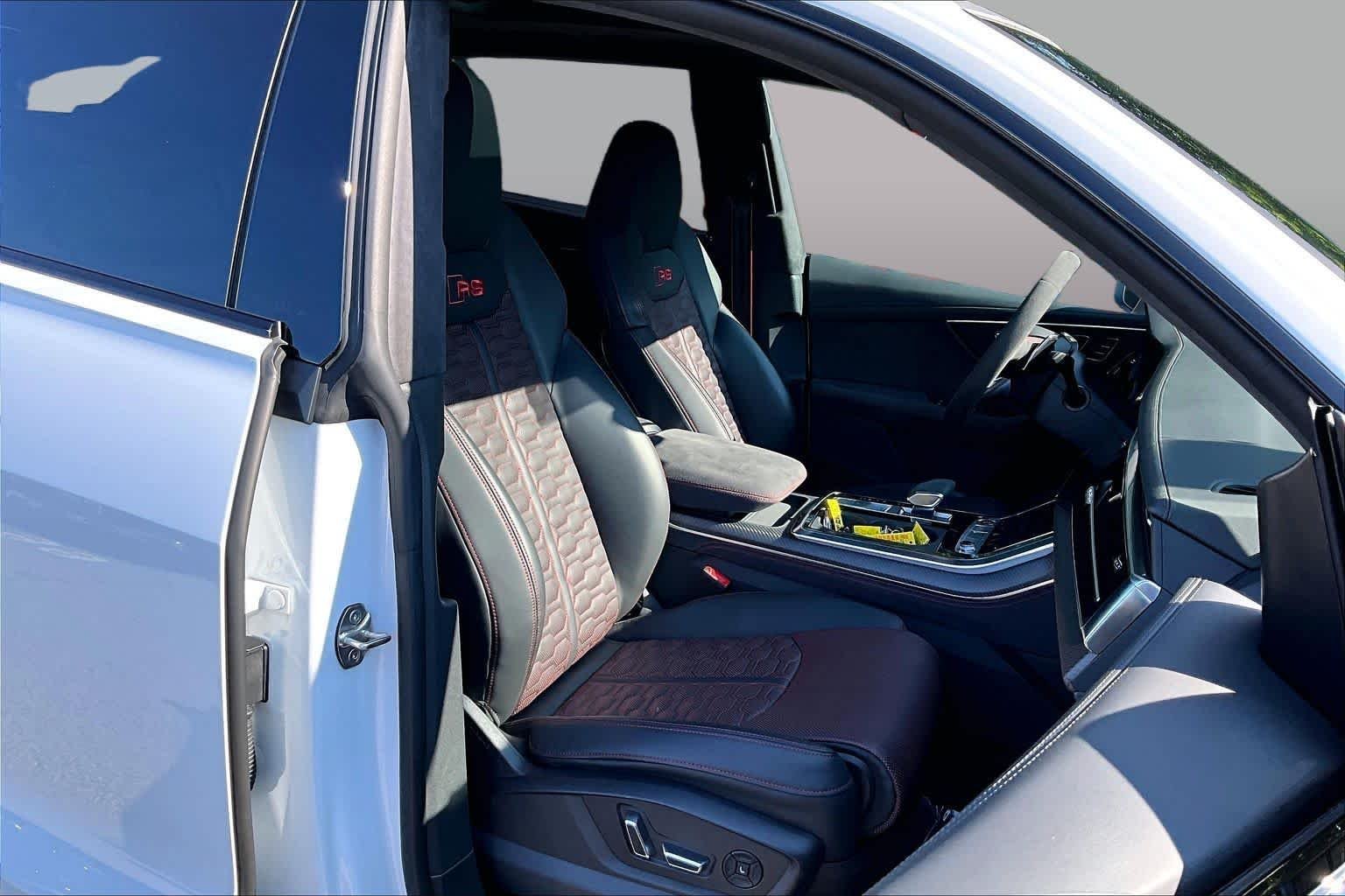 Used 2025 Mythos Black Metallic Audi performance image 8