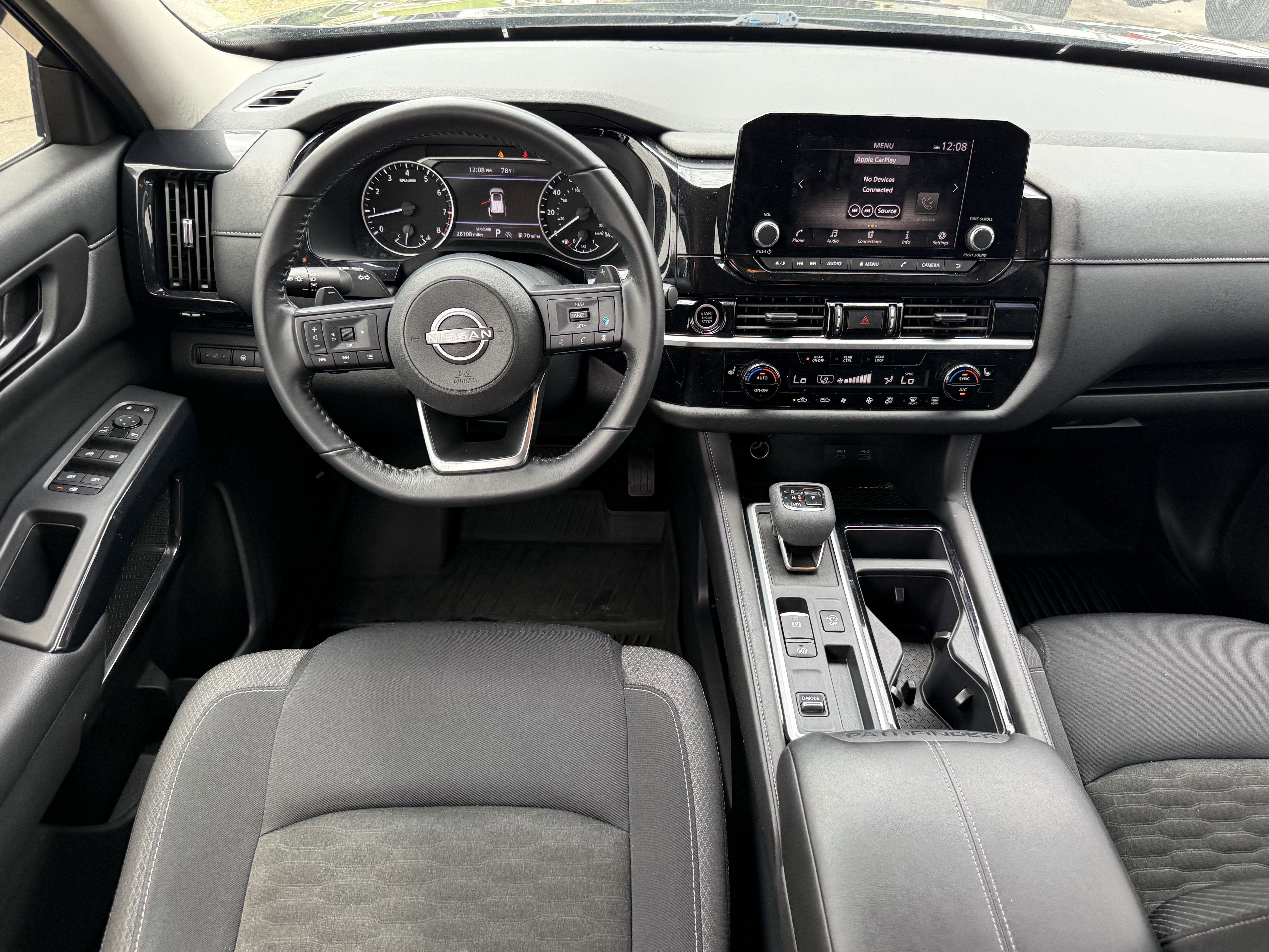 Used 2024 Super Black Nissan SV image 13