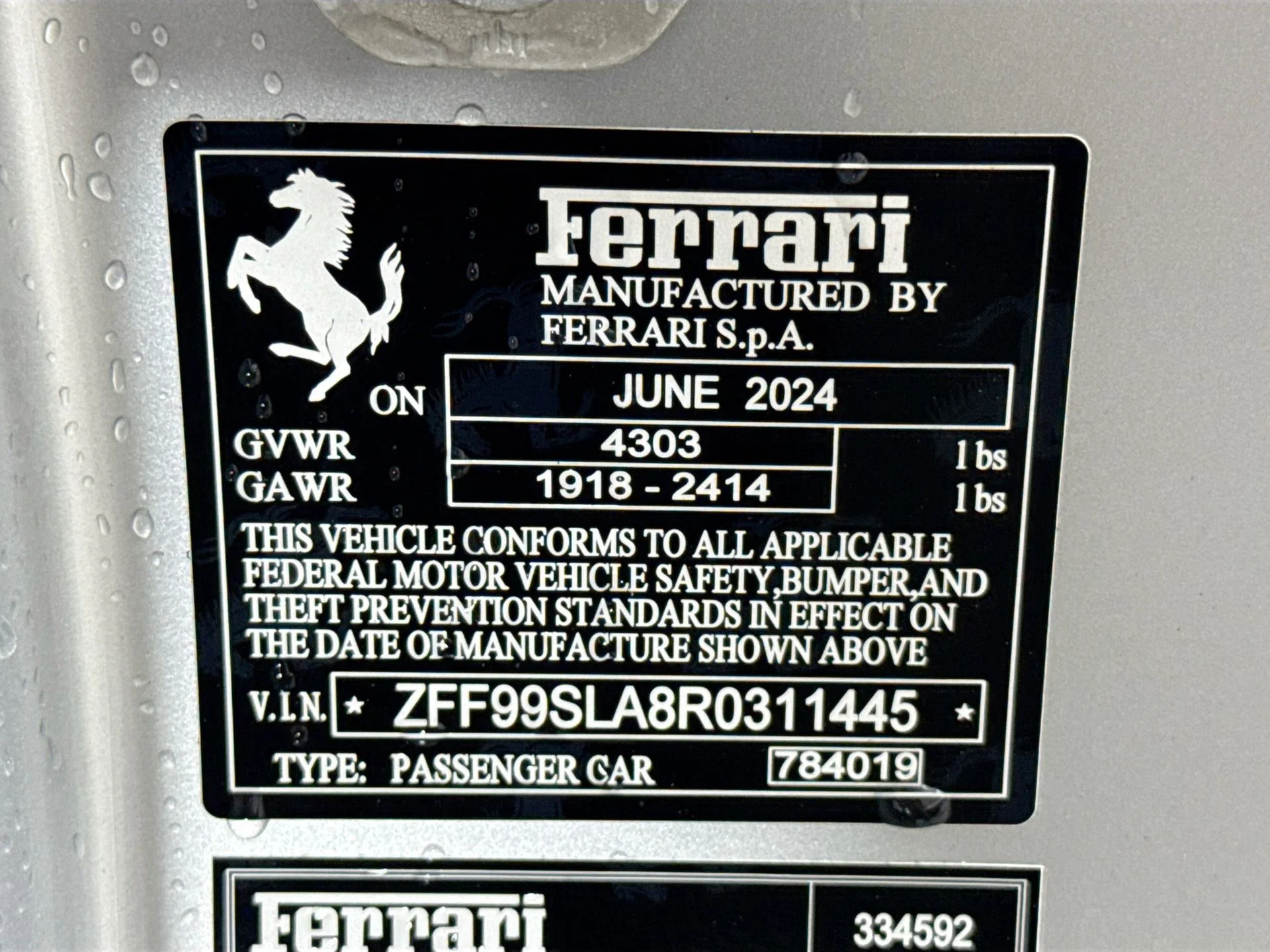 Certified Used 2024 Argento Nurburgring Ferrari Base image 27