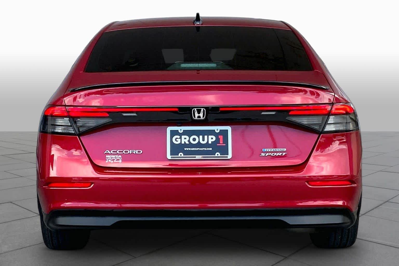 Used 2023 Radiant Red Metallic Honda Sport image 5