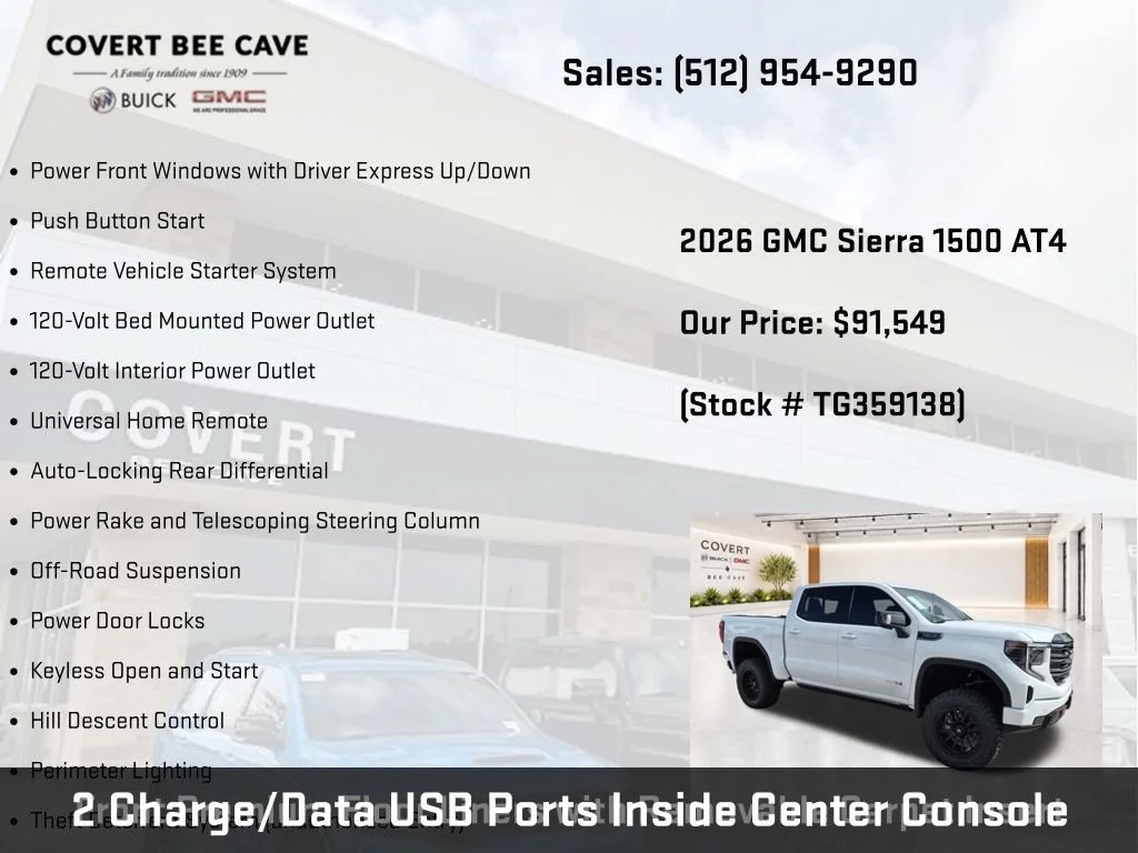 New 2026 Summit White GMC AT4 image 49