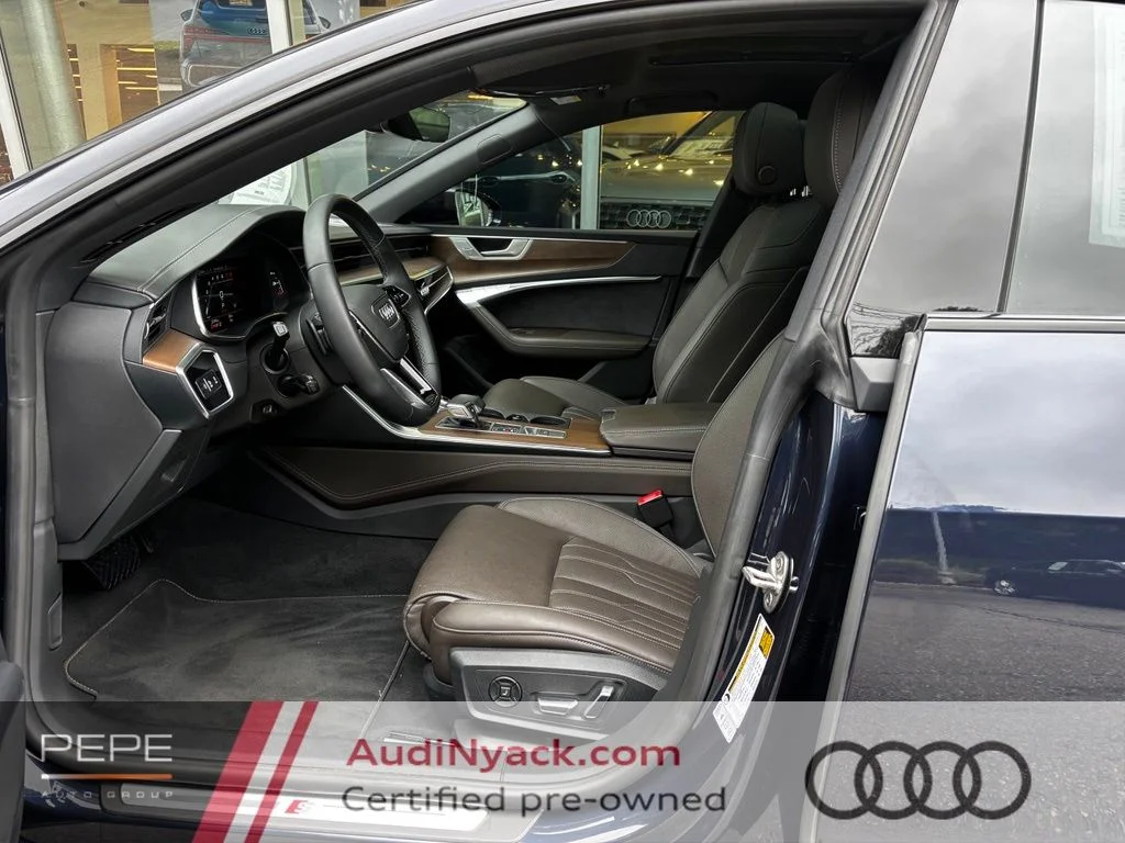 Certified Used 2024 Blue Audi 55 Prestige image 11
