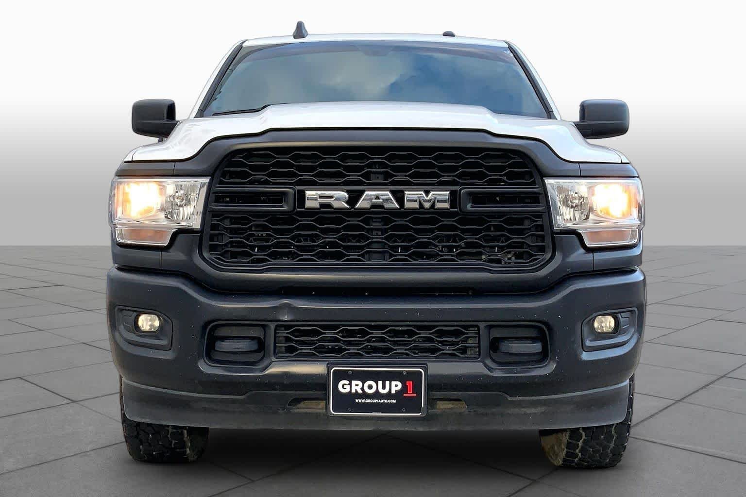 Used 2022 Bright White Clearcoat Ram Tradesman image 4