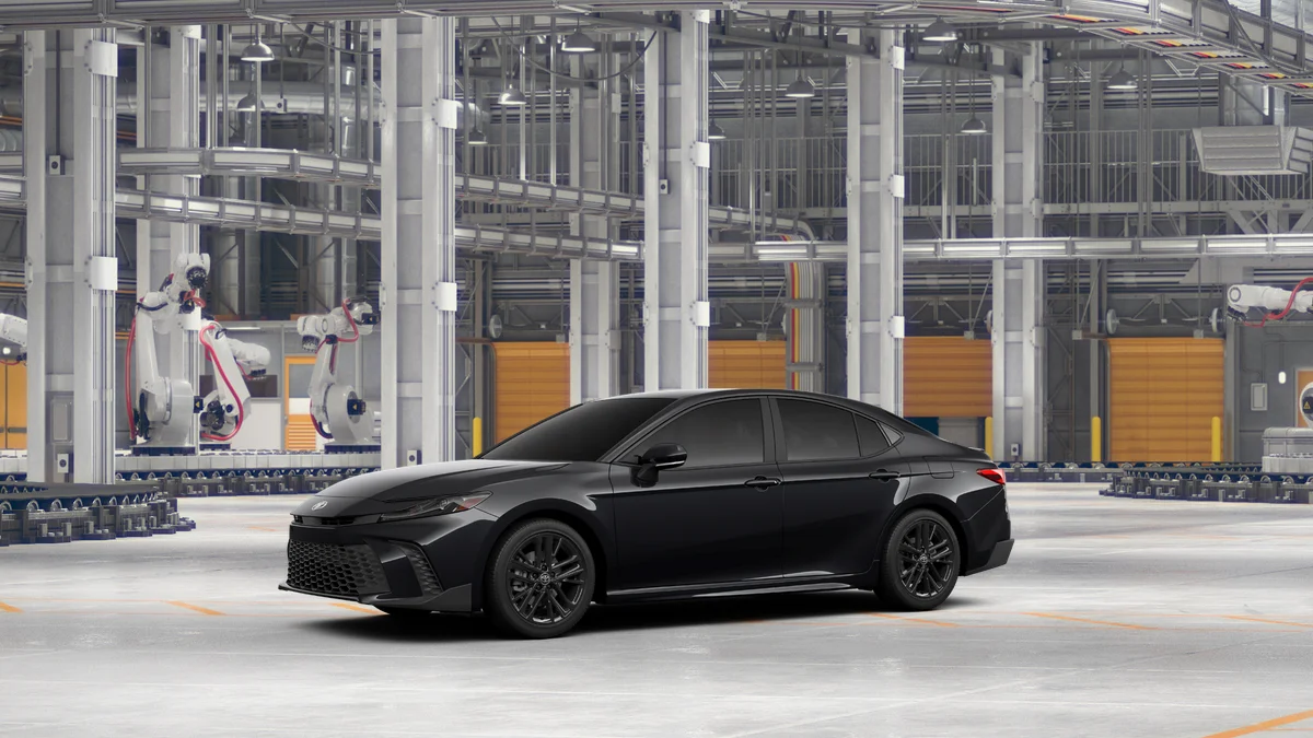 New 2027 Midnight Black Metallic Toyota SE image 2