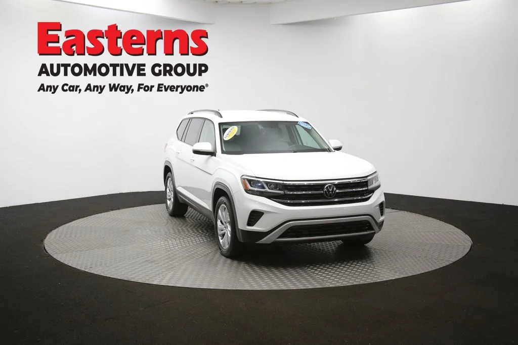 Used 2021 White Volkswagen 2.0T SE w/Technology image 53