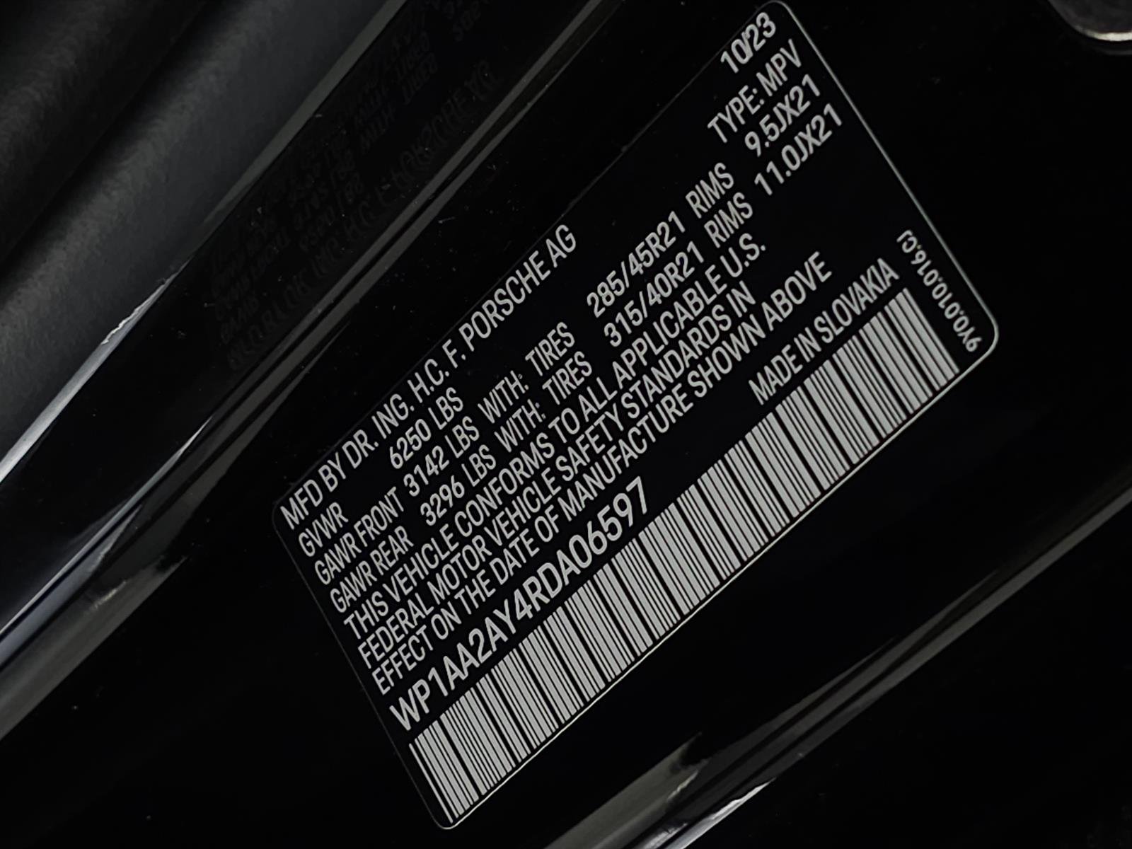 Used 2024 Black Porsche  image 33