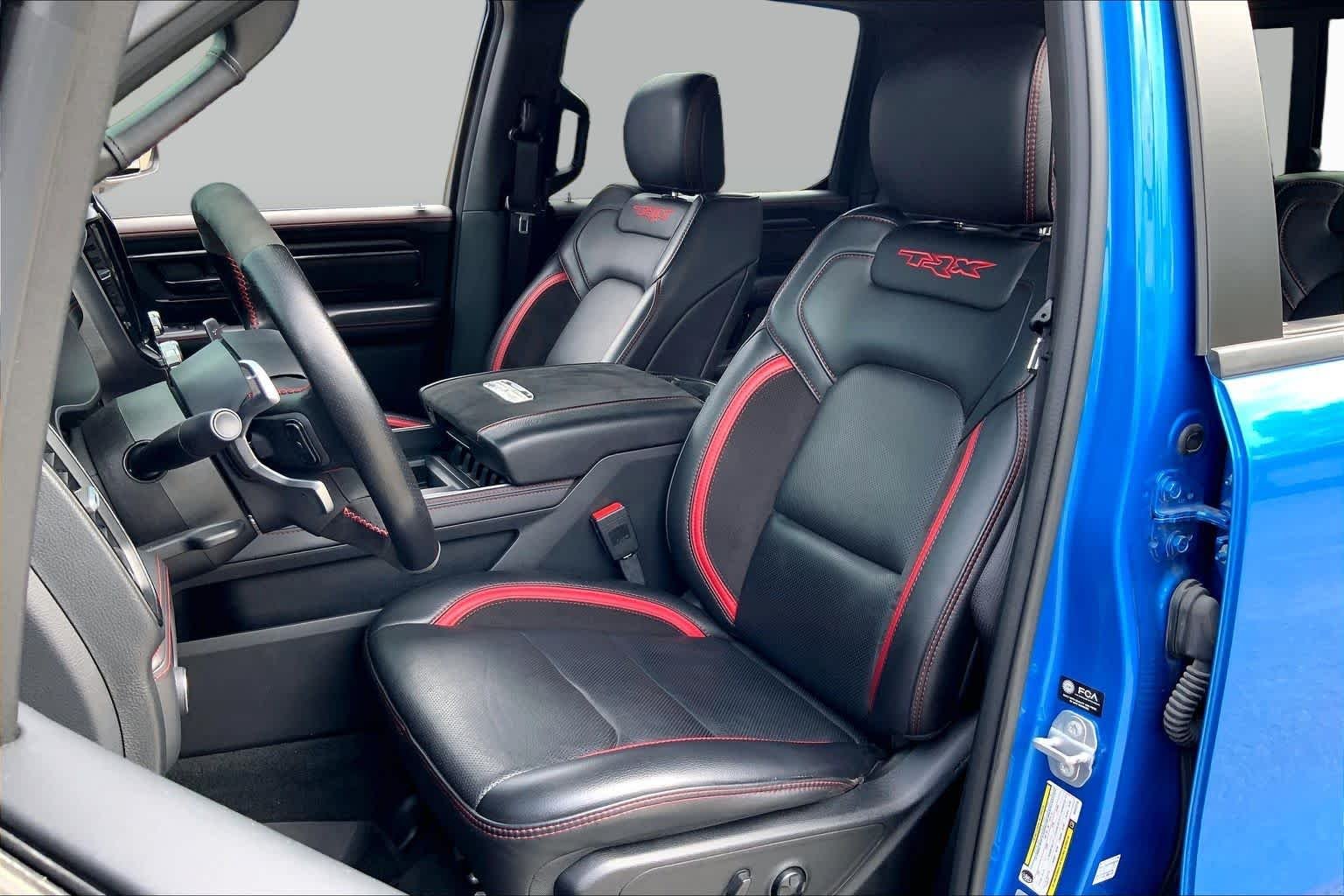 Used 2021 Hydro Blue Pearlcoat Ram TRX image 8
