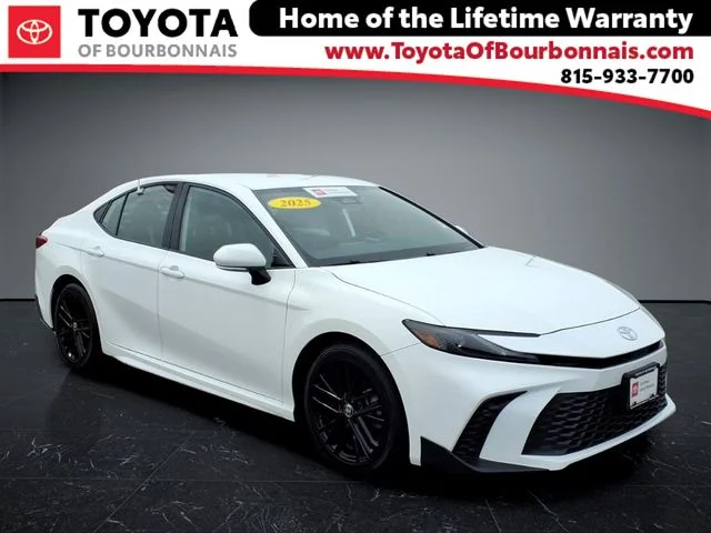 Used 2025 White Toyota SE image 1