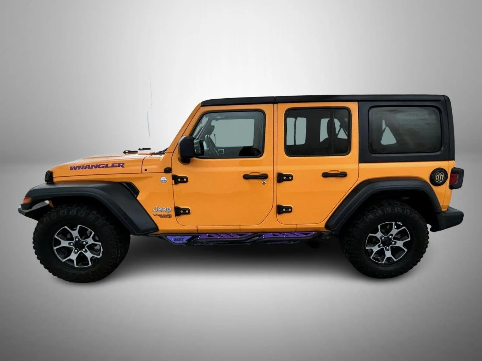 Used 2018 Orange Jeep Unlimited Sport S image 8