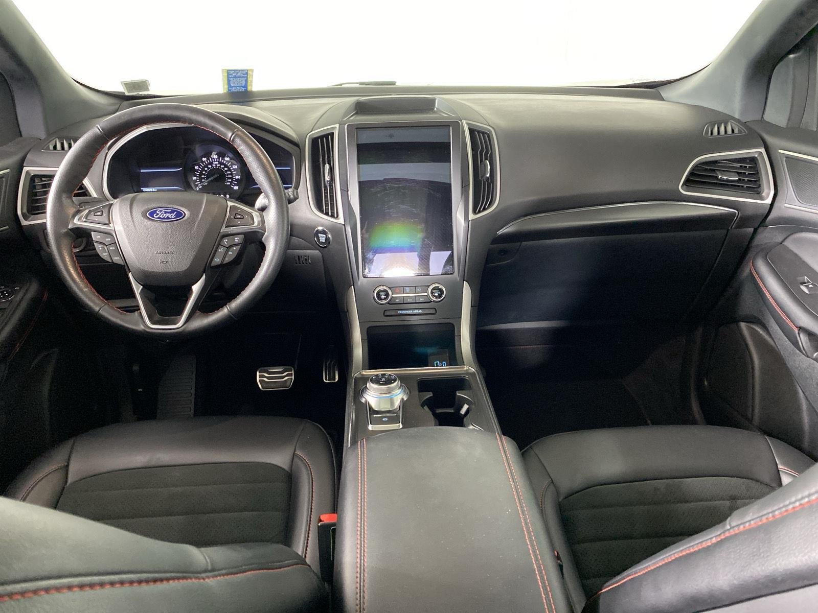 Used 2023 Burgundy Velvet Metallic Tinted Clearcoat Ford ST-Line image 25