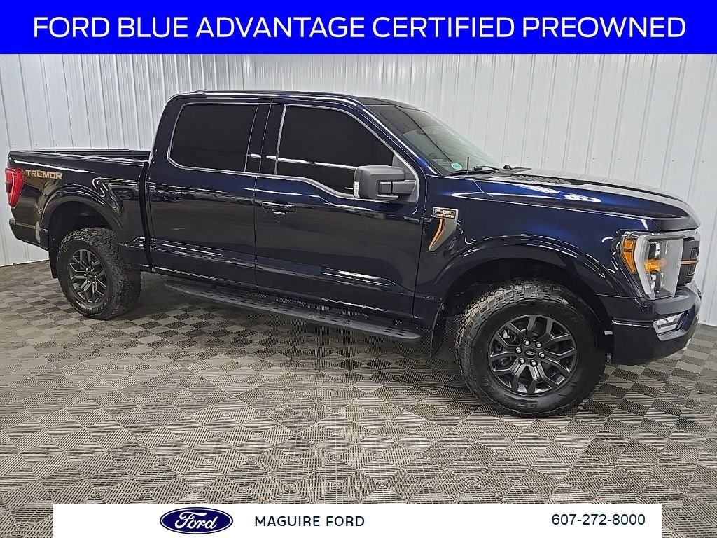Used 2023 Blue Metallic Ford Tremor image 1