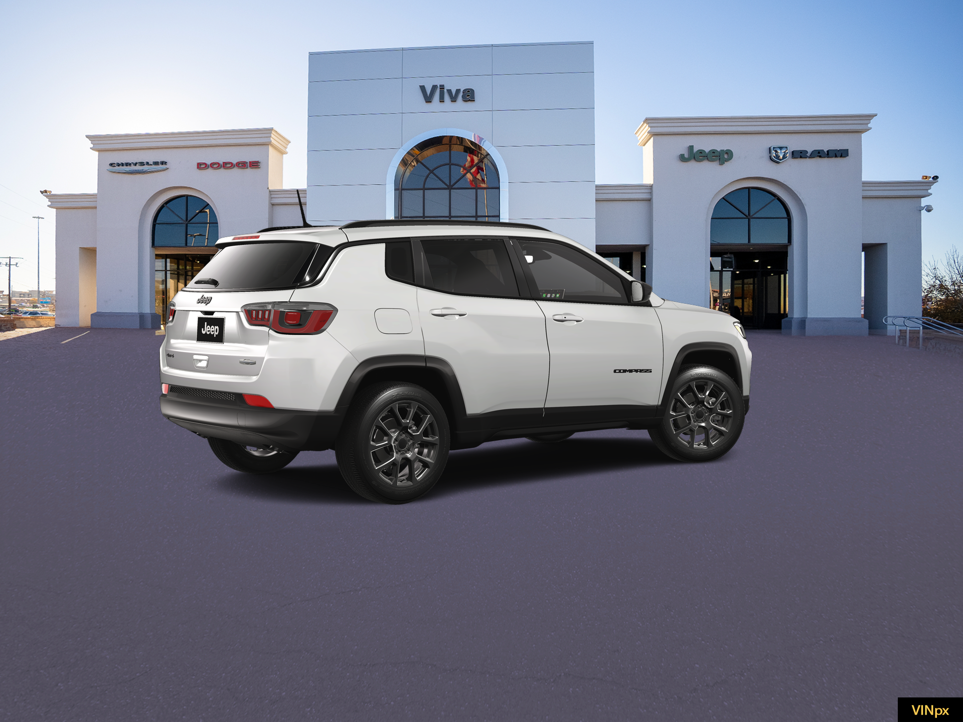 New 2026 Bright White Clearcoat Jeep Latitude image 8