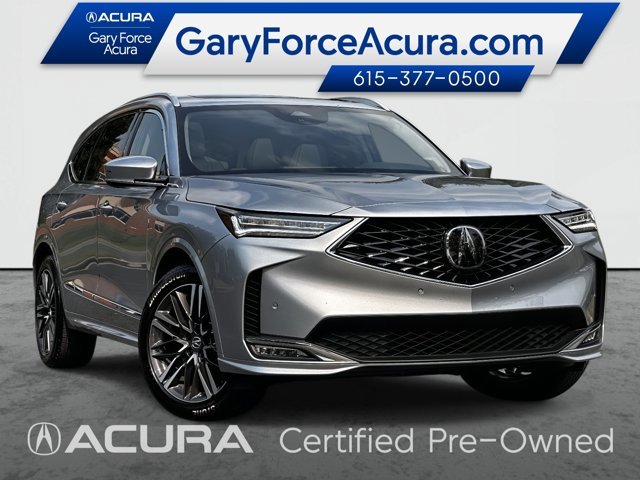 Certified Used 2026 Solar Silver Metallic Acura SH-AWD with Advance Package image 1