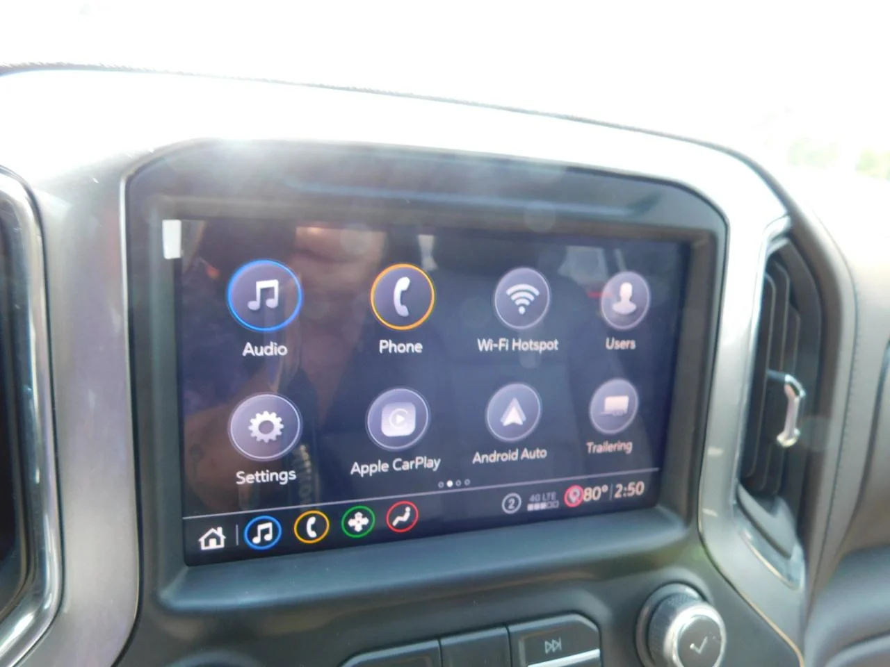 Used 2020 Silver Chevrolet 4WD CREW CAB 147 in LT image 43
