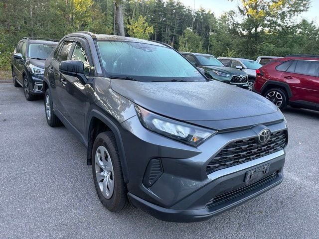 Used 2021 Magnetic Gray Metallic Toyota LE image 3