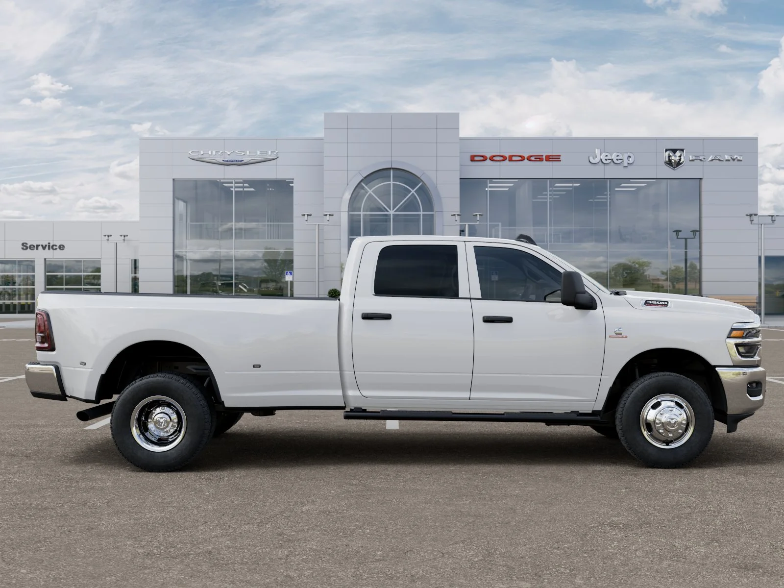 New 2026 Bright White Clear-Coat Exterior Paint RAM Tradesman image 75