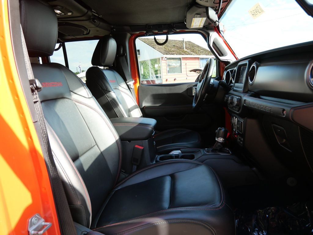Used 2018 Orange Jeep Unlimited Rubicon image 12