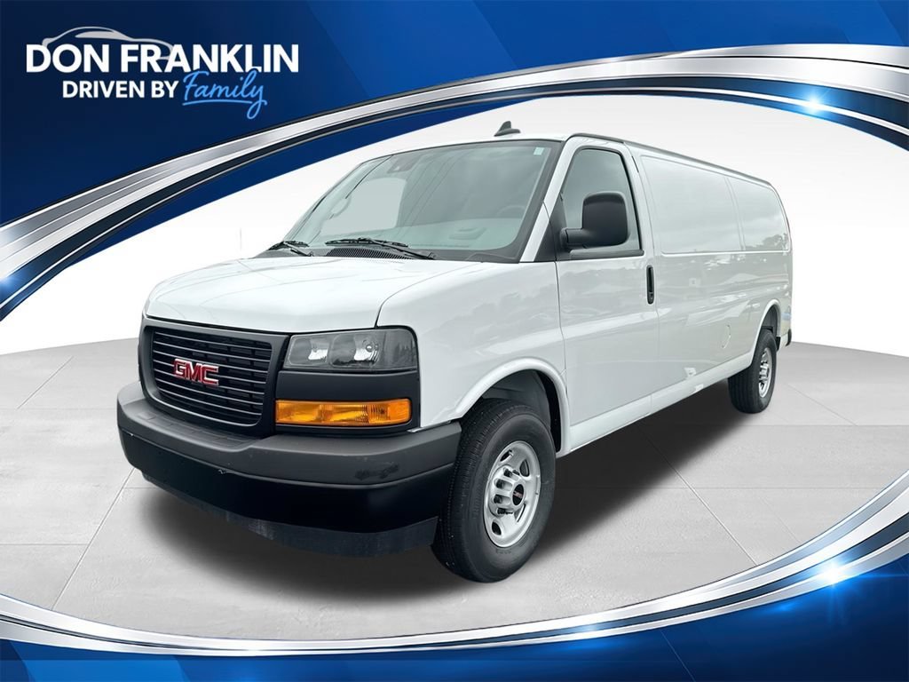 New 2025 Summit White GMC Work Van image 1