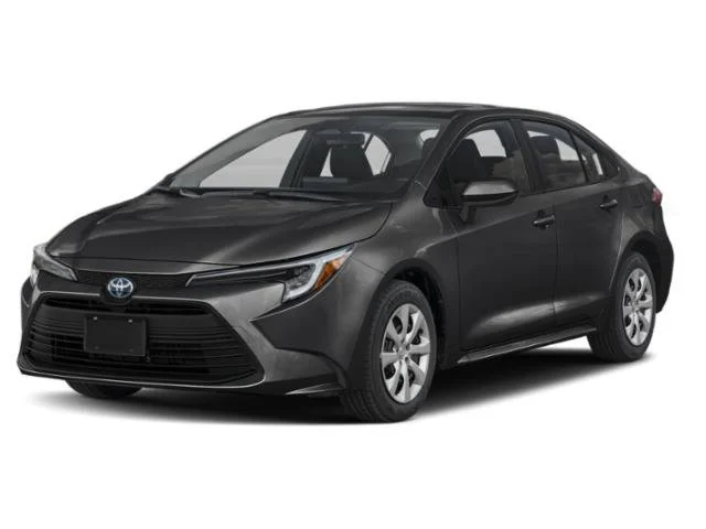 New 2026 Midnight Black Metallic Toyota Hybrid LE image 1