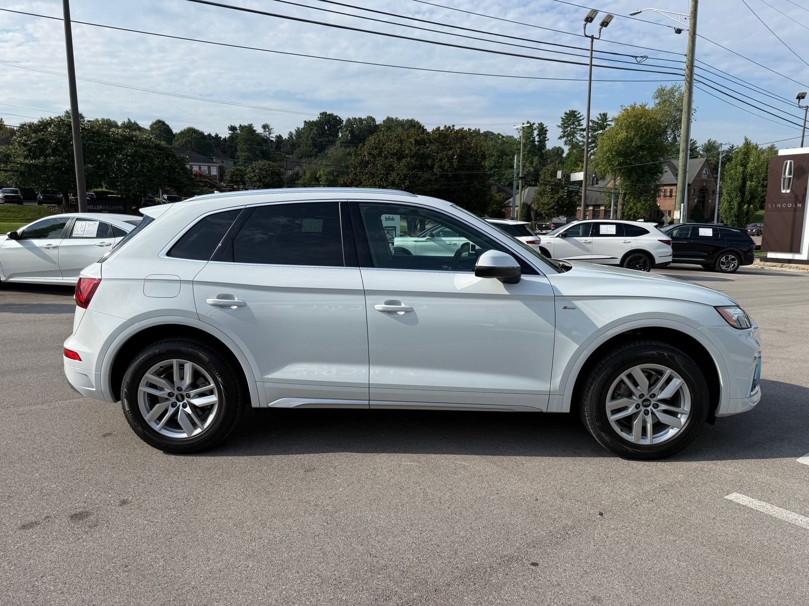 Used 2022 Glacier White Metallic Audi 45 S line Premium image 7
