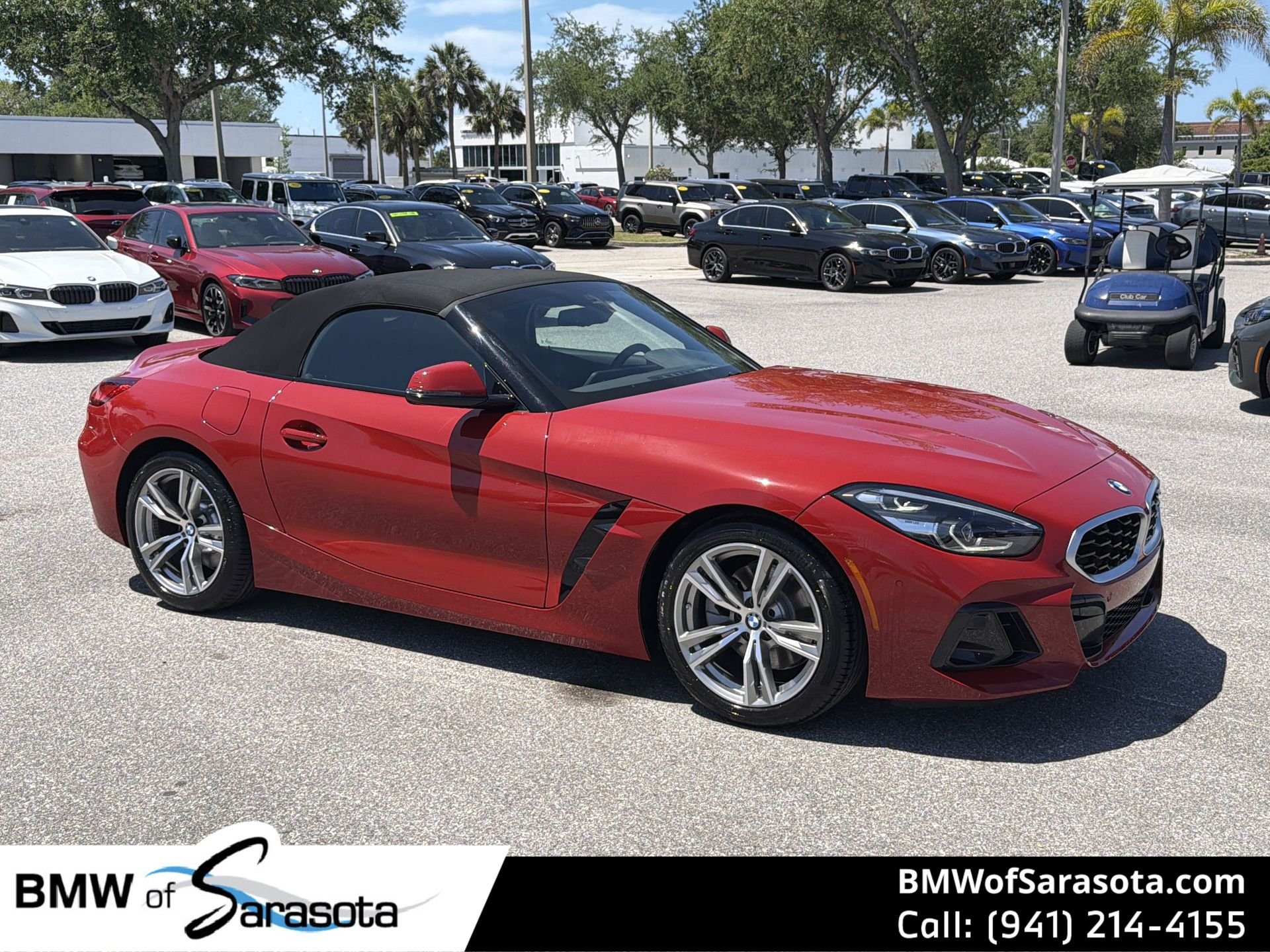 San Francisco Red Metallic 2025 BMW Z4 sDrive30i RWD Convertible Rear-Wheel Drive
