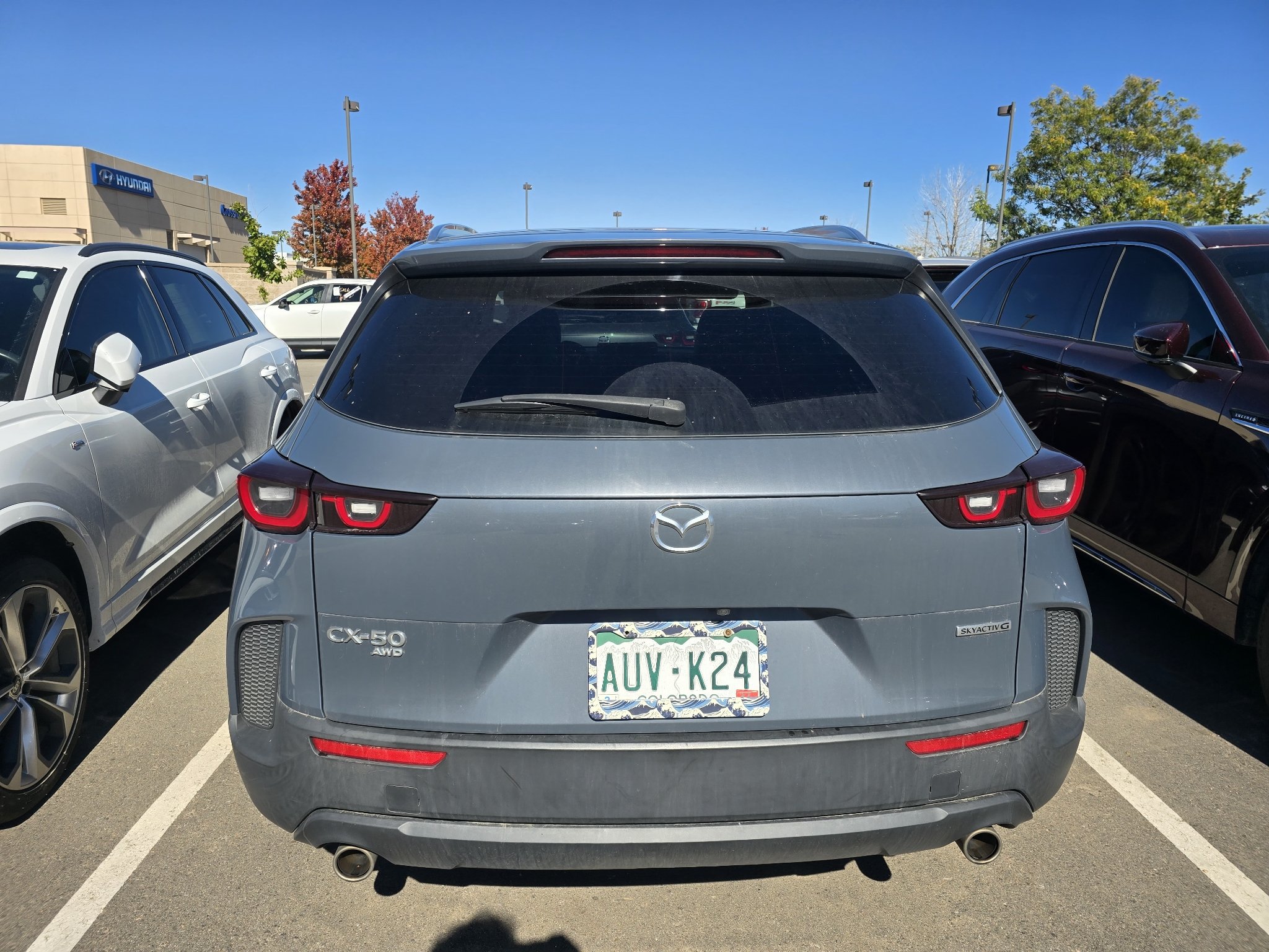 Used 2023 Polymetal Gray Metallic Mazda 2.5 S Preferred Plus Package image 12