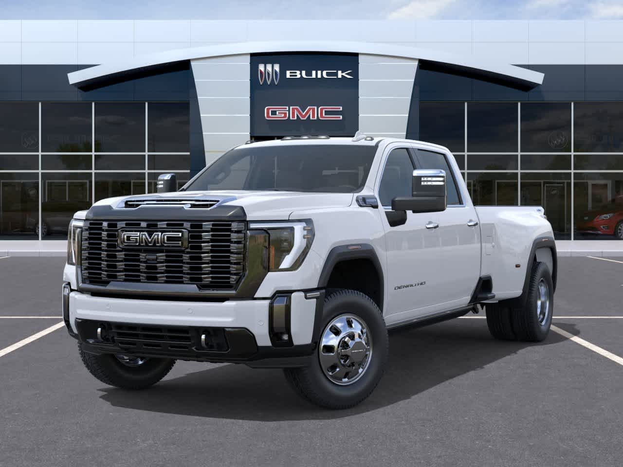 New 2026 Glacier White Tricoat GMC Denali Ultimate DRW image 6