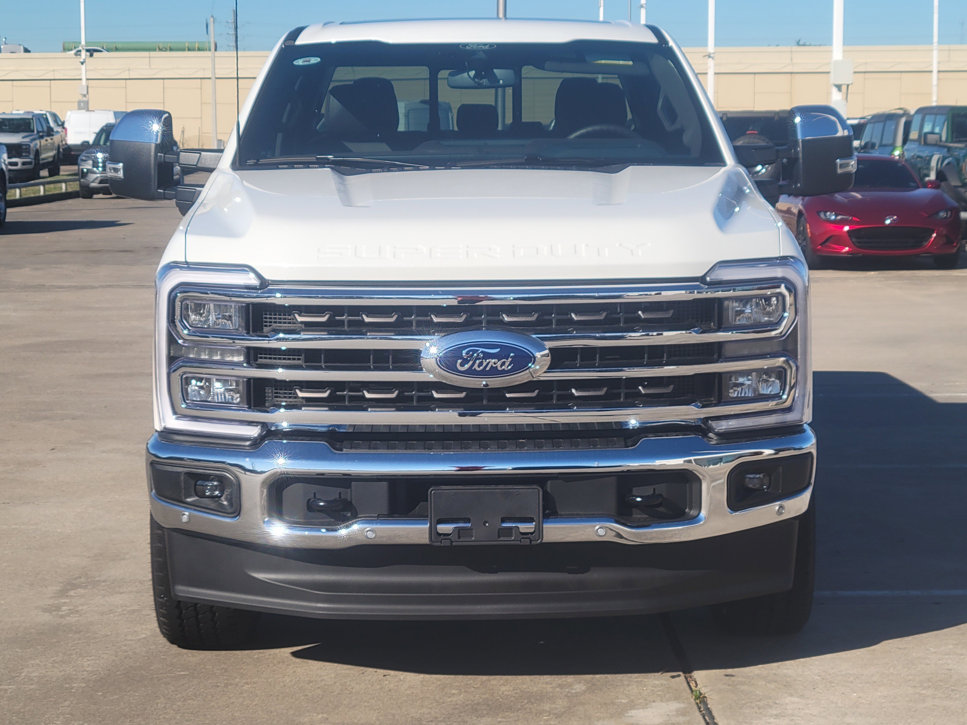 New 2026 Star White Metallic Tri-Coat Ford King Ranch image 7