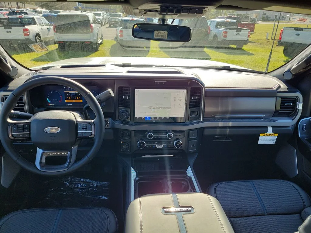New 2026 Star White Metallic Tri-Coat Ford F-350® Platinum® image 23