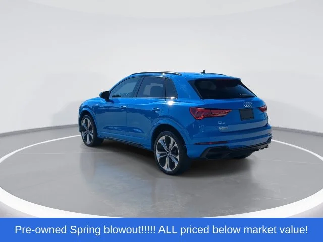 Used 2021 Blue Audi Premium Plus image 6