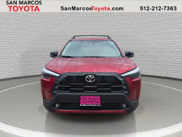 New 2026 Soul Red Crystal Toyota XLE image 2