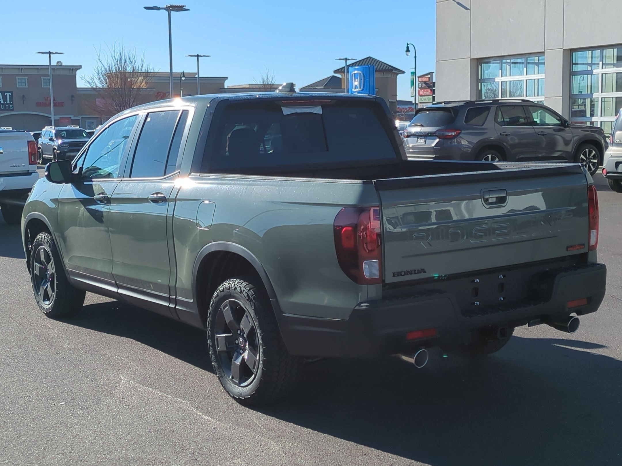 New 2026 Ash Green Metallic Honda TrailSport image 5