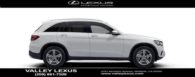 Used 2021 White Mercedes-Benz GLC 300 image 3