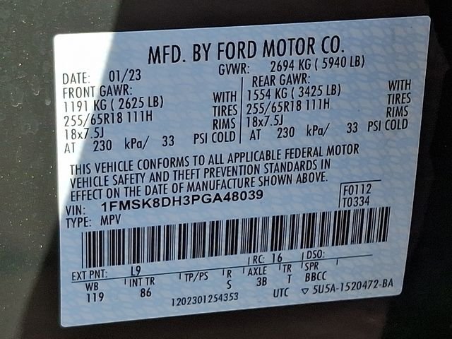 Certified Used 2023 Green Metallic Ford XLT image 26