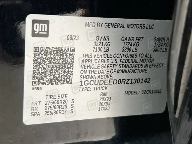 Certified Used 2024 Black Chevrolet RST image 41