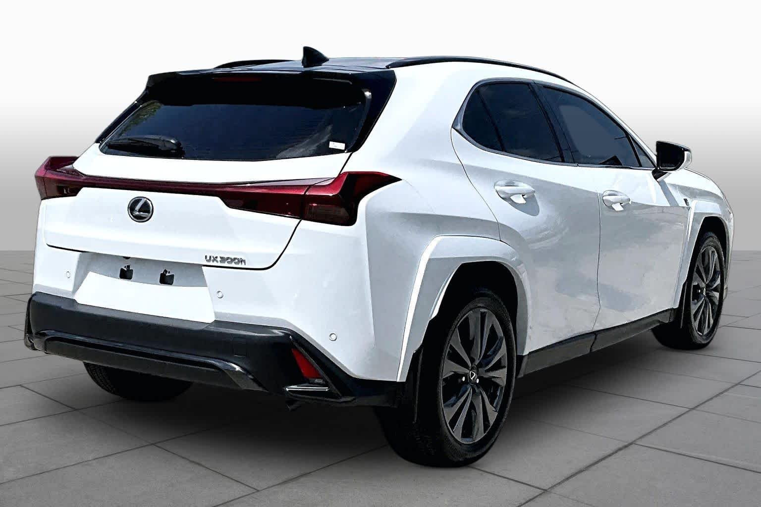 Used 2025 Ultra White with Obsidian Roof Lexus F SPORT Design image 13