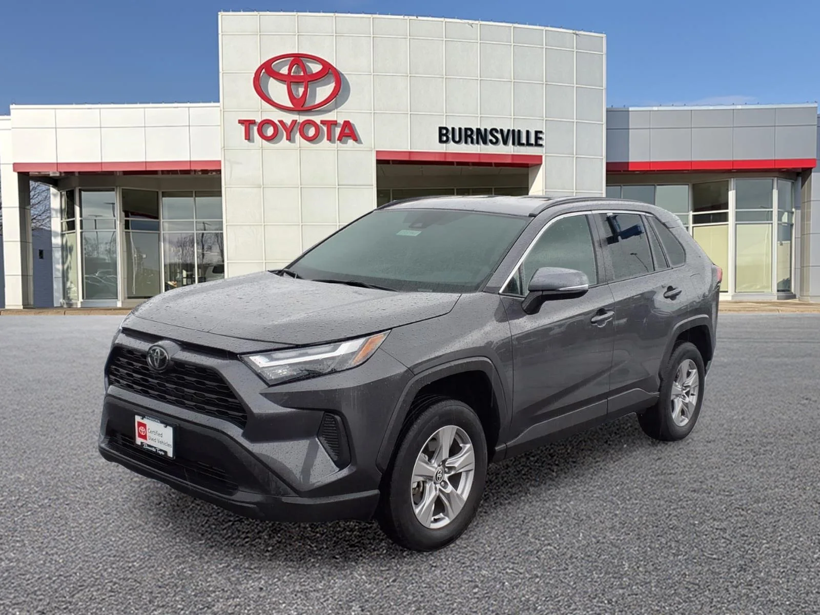 Certified Used 2025 Gray Toyota XLE image 8
