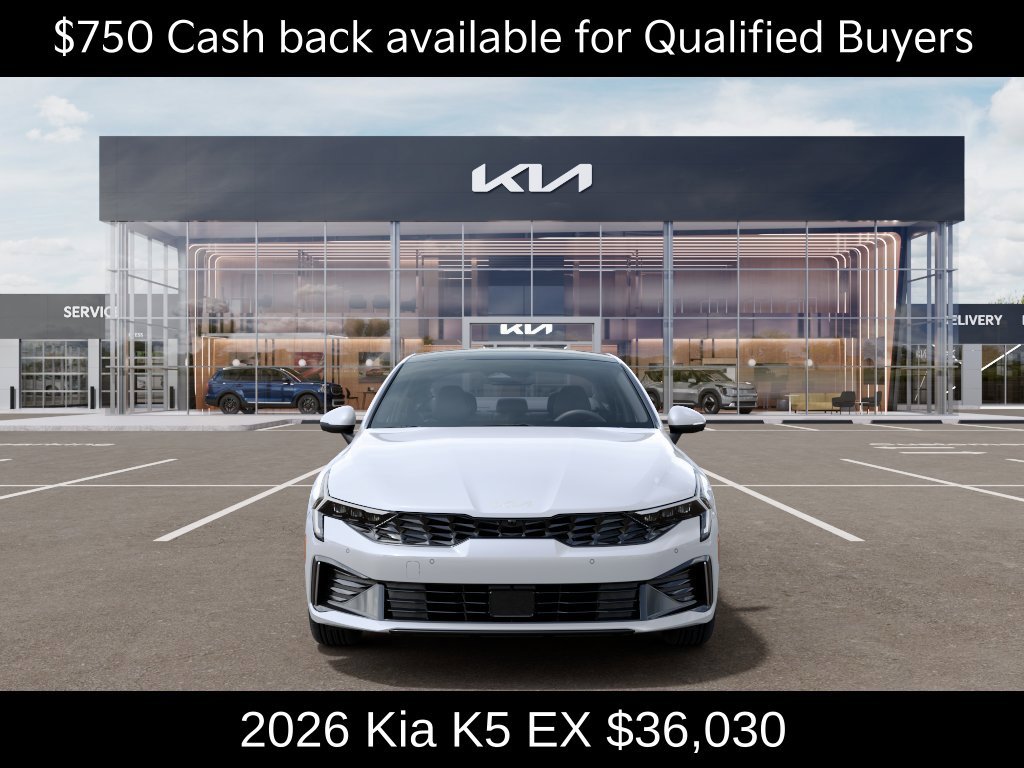 New 2026 Snow White Pearl Kia EX image 3