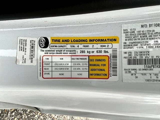 Used 2024 White Ford EcoBoost Premium image 10