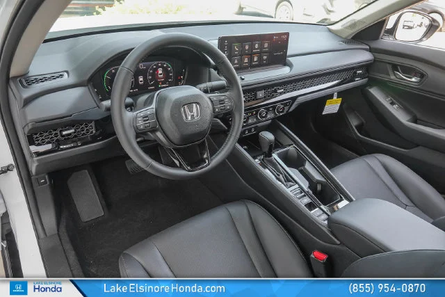 New 2026 Platinum White Pearl Honda EX-L Hybrid image 17