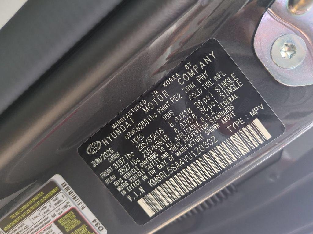 New 2027 Gray Hyundai Blue SEL 7P image 47