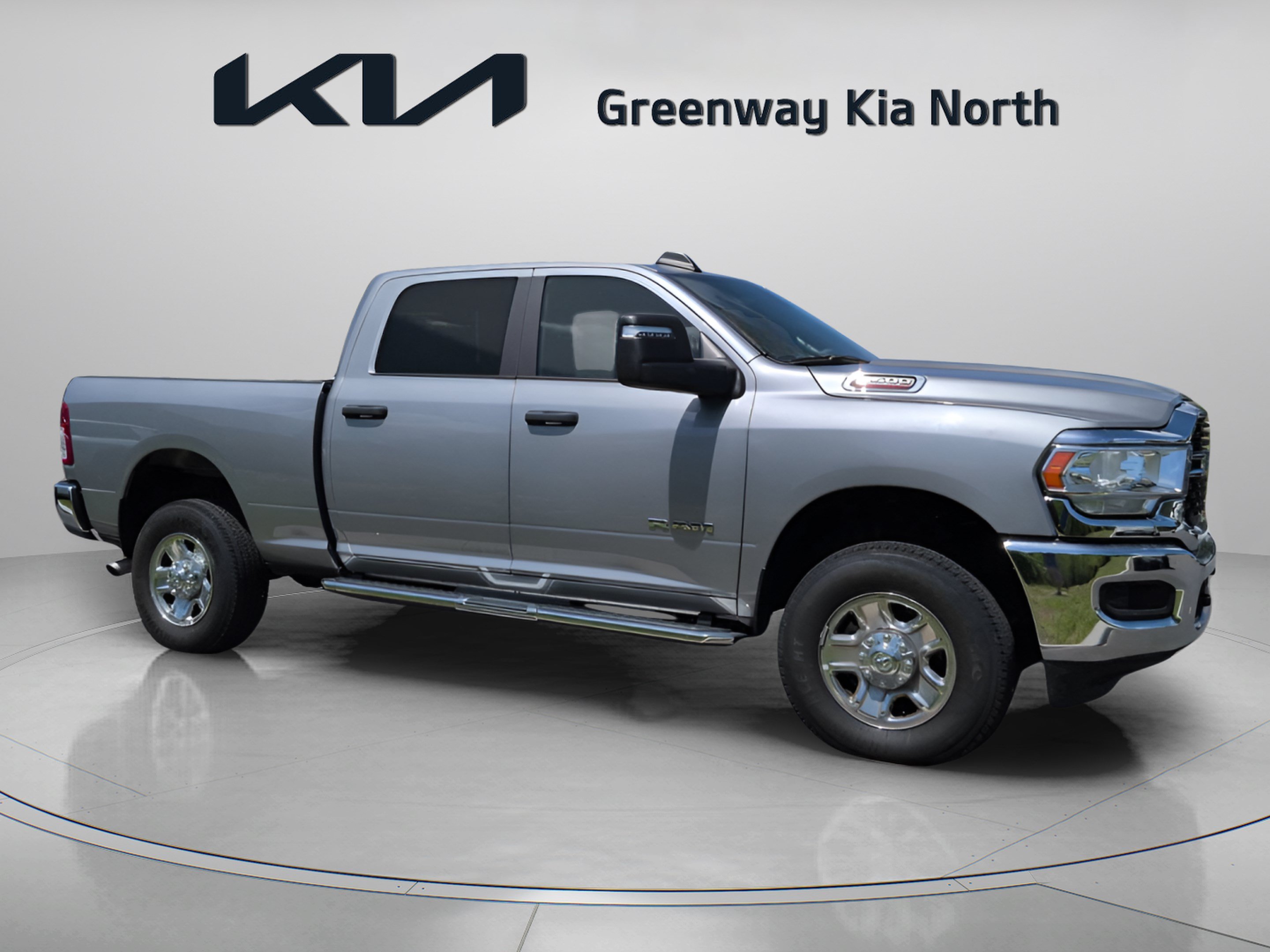 Used 2024 Billet Silver Metallic Clearcoat Ram Big Horn image 1