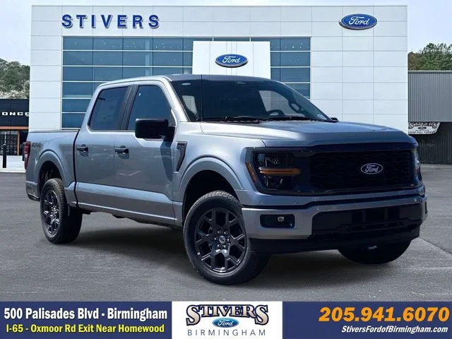 New 2026 Iconic Silver Metallic Ford STX® image 1