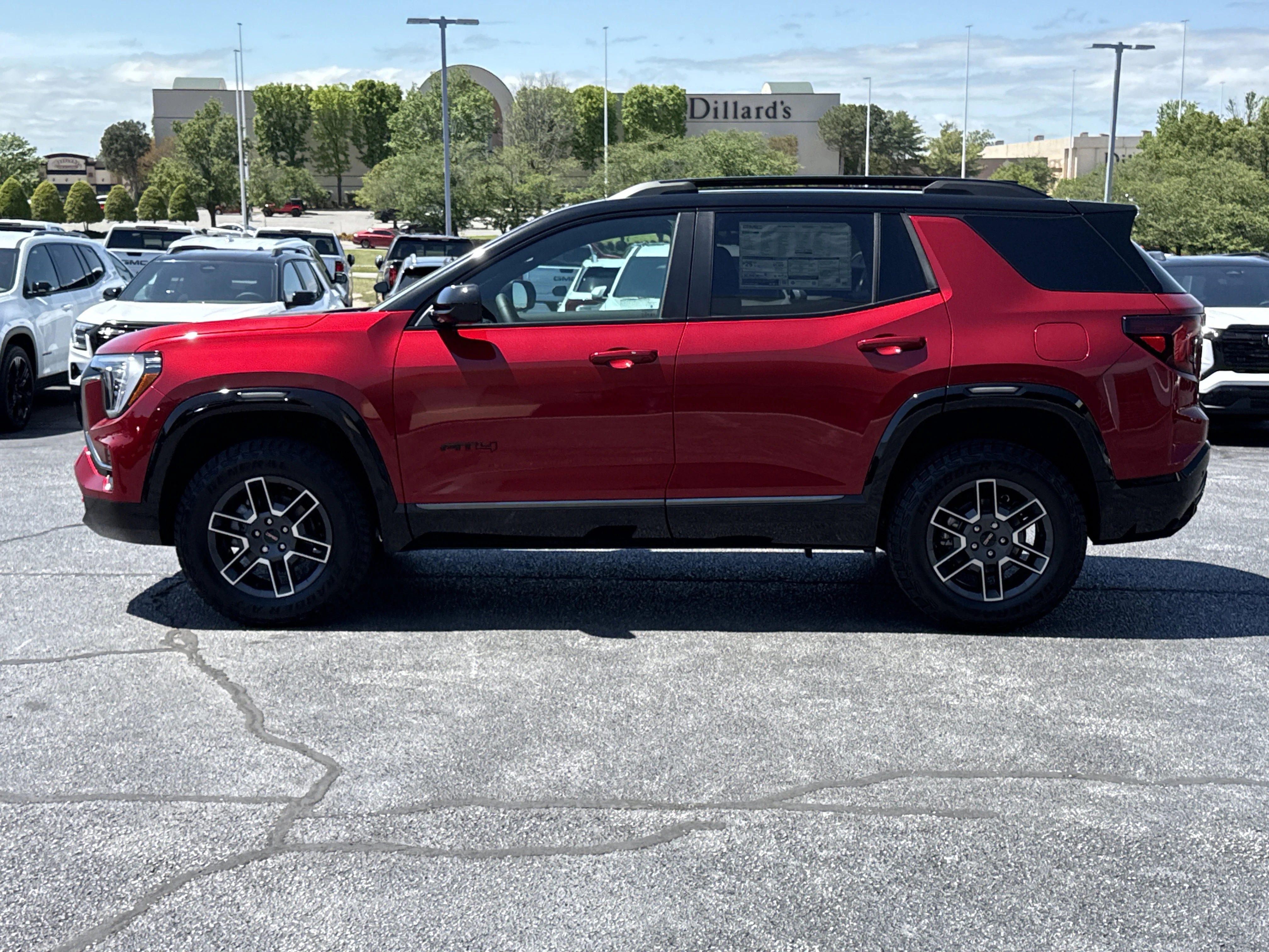 New 2026 Volcanic Red Tintcoat GMC AWD AT4 image 12