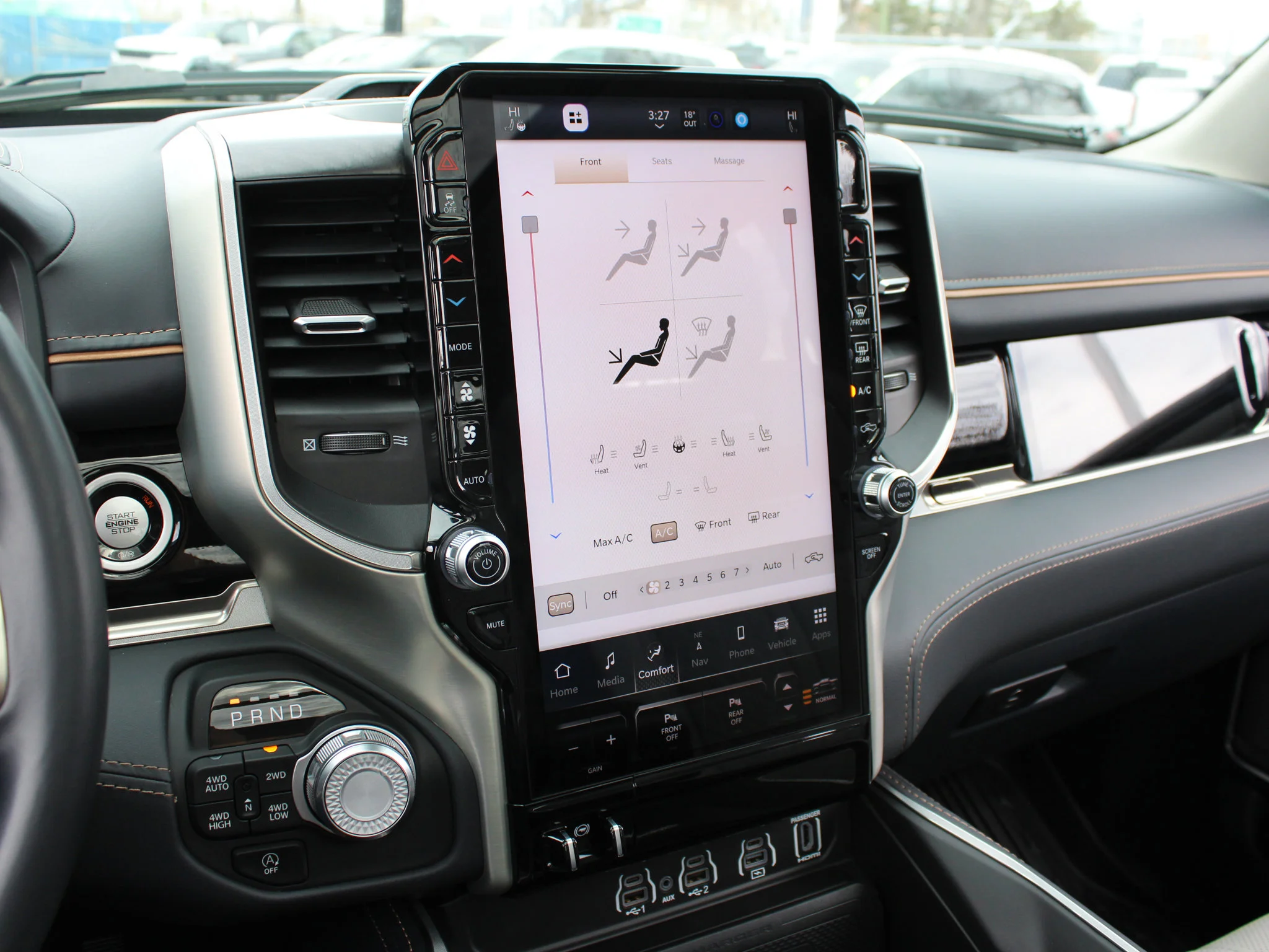Certified Used 2025 Black RAM Tungsten * 540 HP | RamBox | Heated/Vented Massage Seats | Apple CarPlay | Head-Up Display | 3M PPF image 32